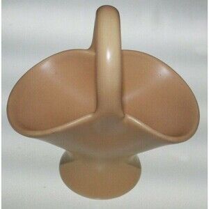 Vintage England Peach Basket Ceramic 4 3/4 by 4 1/4 Excellent Condition